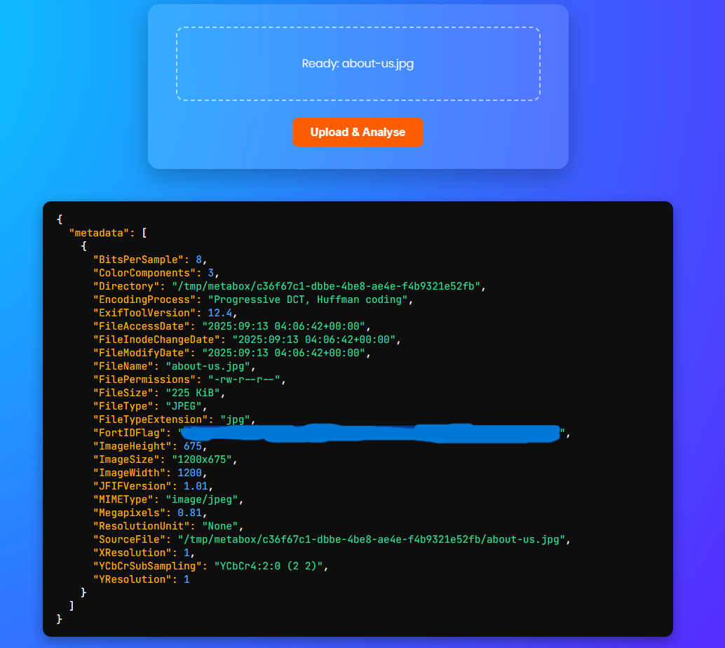 FortID Meta 2.0 Solved